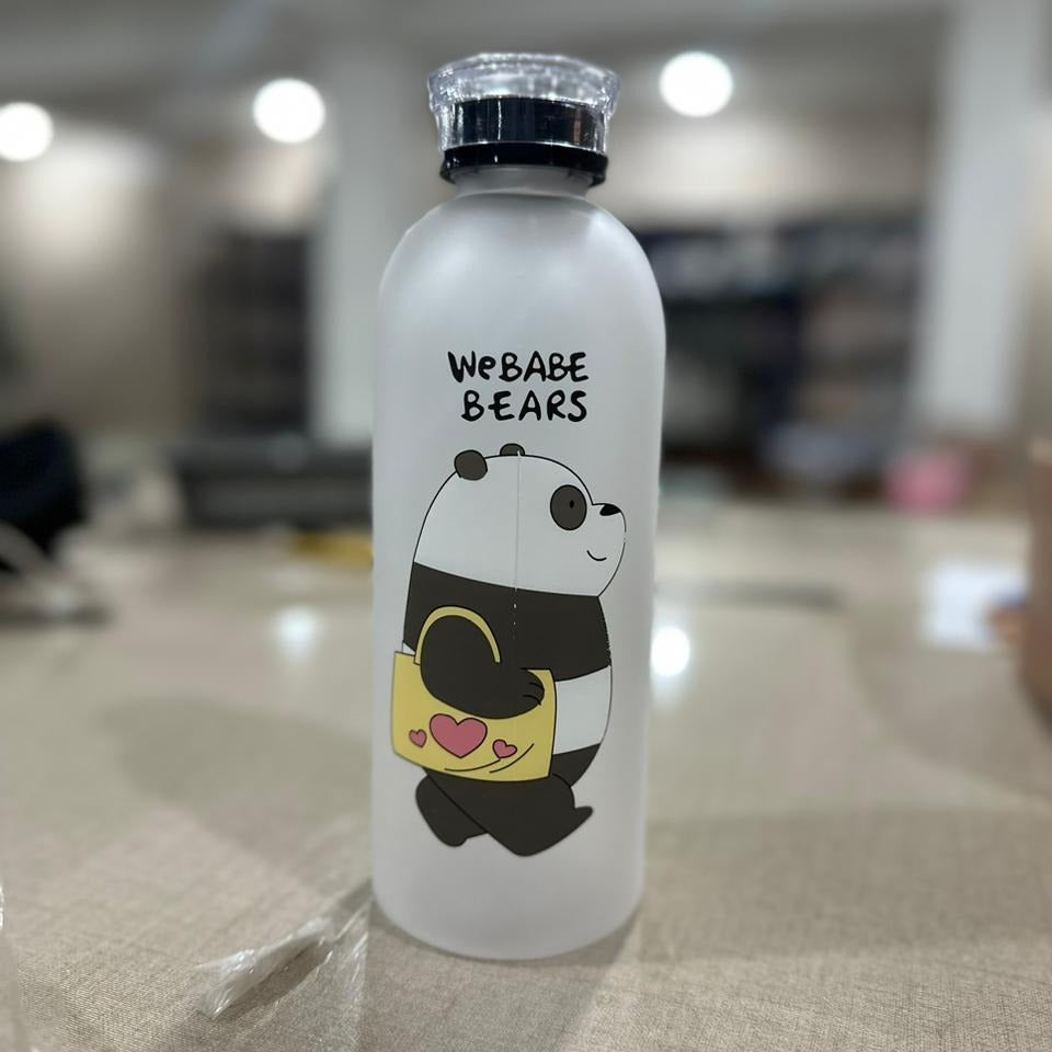 Bear Panda Water Bottel 1000ml
